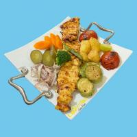 خوراک جوجه کباب (سینه)