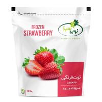 توت فرنگی منجمد نوبر سبز