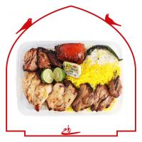 چلو جوجه کباب با استخوان