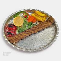 کباب کوبیده زعفرانی 