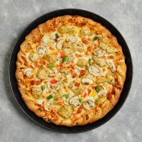 پیتزا چیکن آمریکایی 25 سانتی متری