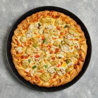 پیتزا چیکن آمریکایی خانواده (35 سانتی متری)