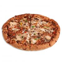 پیتزا گوشت و قارچ آمریکایی 25 سانتی متری