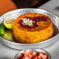 ته چین قیمه سیب زمینی