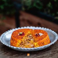 مرغ و قارچ مشتی