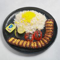 چلو کباب لقمه نگین دار