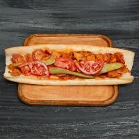 ساندویچ سوسیس بندری