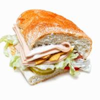 چاپاتا ژامبون مرغ