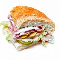 چاپاتا ژامبون گوشت