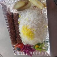 چلو کباب کوبیده