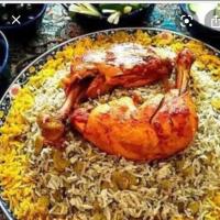 باقالی پلو با مرغ