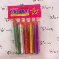 فشفشه روی کیک