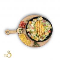 سالاد سزار با مرغ گریل