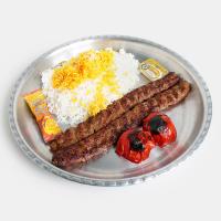 چلو کباب کوبیده مخصوص