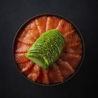 SALMON AVOCADO CHIRASHI