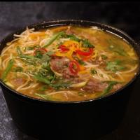 BEEF RAMEN NOODLES SOUP