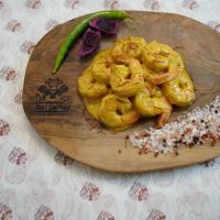 میگو کبابی رژیمی زعفرانی(با روغن کنجد)