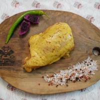 استیک ران مرغ زعفرانی