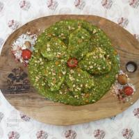 بوقلمون کبابی ایتالیایی( سبزیجات معطر و مغز تخمه و گردو)