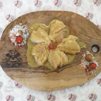 بوقلمون کبابی سیر و کره