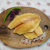 فیله ماهی تیلاپیلا چیزاسموکی(پنیر چدار و طعم دود)