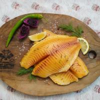 فیله ماهی تیلاپیلا زعفرانی