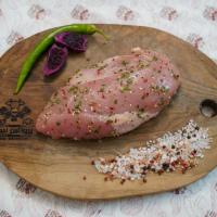 استيک سينه بوقلمون رژيمي سبزیجات (با روغن کنجد)