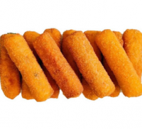 پنیر مدادی سوخاری شده با آرد ریز