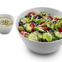 سالاد ویژه با سالسا گرین ویژه برکت