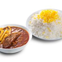 چلوخورشت قیمه(اقتصادی)