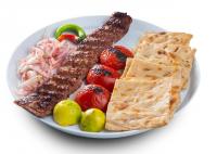 خوراک کباب لقمه