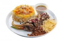 شیرین پلو با گردن گوسفندی