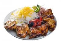 چلو جوجه کباب با استخوان