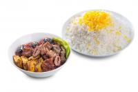 چلو کاسه کباب اردبیلی