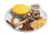 باقالی پلو و ماهیچه گوسفندی