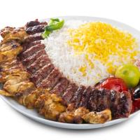 چلو کباب وزیری ویژه برکت