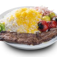 چلو کباب برگ ممتاز گوسفندی