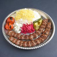 چلو کباب کوبیده مخصوص 
