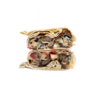 ساندویچ شاورما گوشت با پنير و قارچ