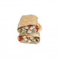 ساندویچ شاورما مرغ با پنير و قارچ