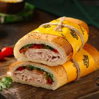 ساندویچ ژامبون مرغ کوچک (110 گرم ژامبون)