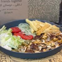 ساندویچ دنر گوشت