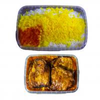 چلو خورشت قیمه بادمجان