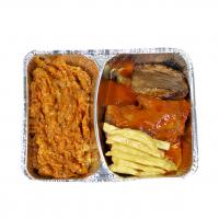 خوراک ران مرغ