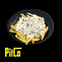 سیب زمینی با قارچ و سس آلفردو