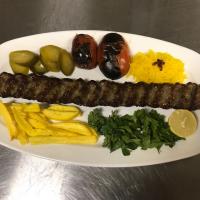 خوراک کباب لقمه زعفرانی مخصوص