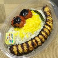 چلو کباب لقمه نگین دار مخصوص