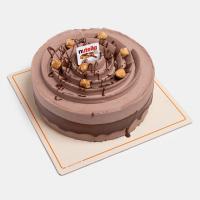 کیک شکلات فندقی