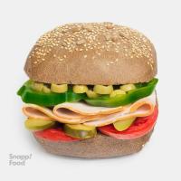 ساندویچ ژامبون بوقلمون