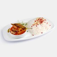 چلو خورشت قیمه بادمجان